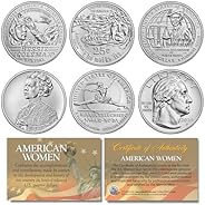 2023 American Women Quarters U.S. Mint 5-Coin Complete Set in Capsules (P-Mint)
