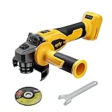 Cordless Angle Grinder, Compatible with DeWalt 20V