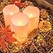 Oak Leaf Fairy Lights, 6-Pack Micro 30 LEDs 9.8 FT Battery String Light Twinkle Lights, Super Bright Warm White Led Rope Lights Copper Wire For DIY Wedding Home Bedroom Parties