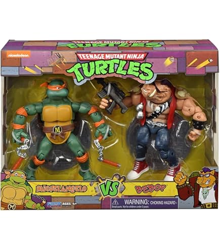 Amazon.com: Teenage Mutant Ninja Turtles Don vs. Shredder 2 Pack