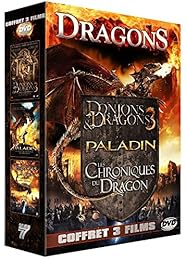 Dragons - Coffret 3 Films : Donjons & Dragons 3 : Le Livre Des Ténèbres + Paladin - Le Dernier Chasseur De Dragons + Les Chroniques Du Dragon - Pack