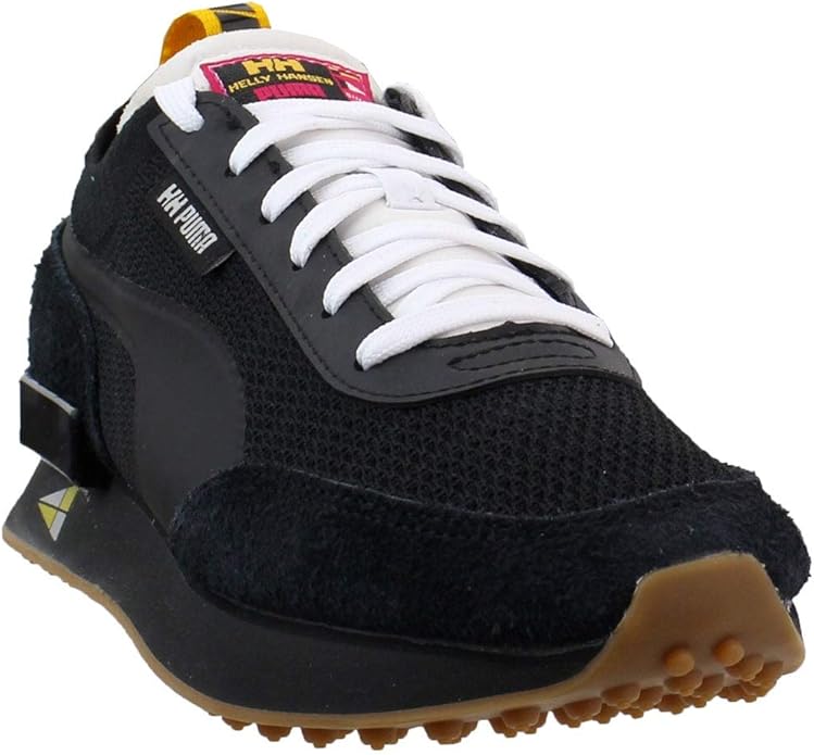 puma x helly hansen future rider trainers in black