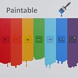 Varilight Primed Ready to Paint Flat Plate Screwless Single Blank Plate view 2