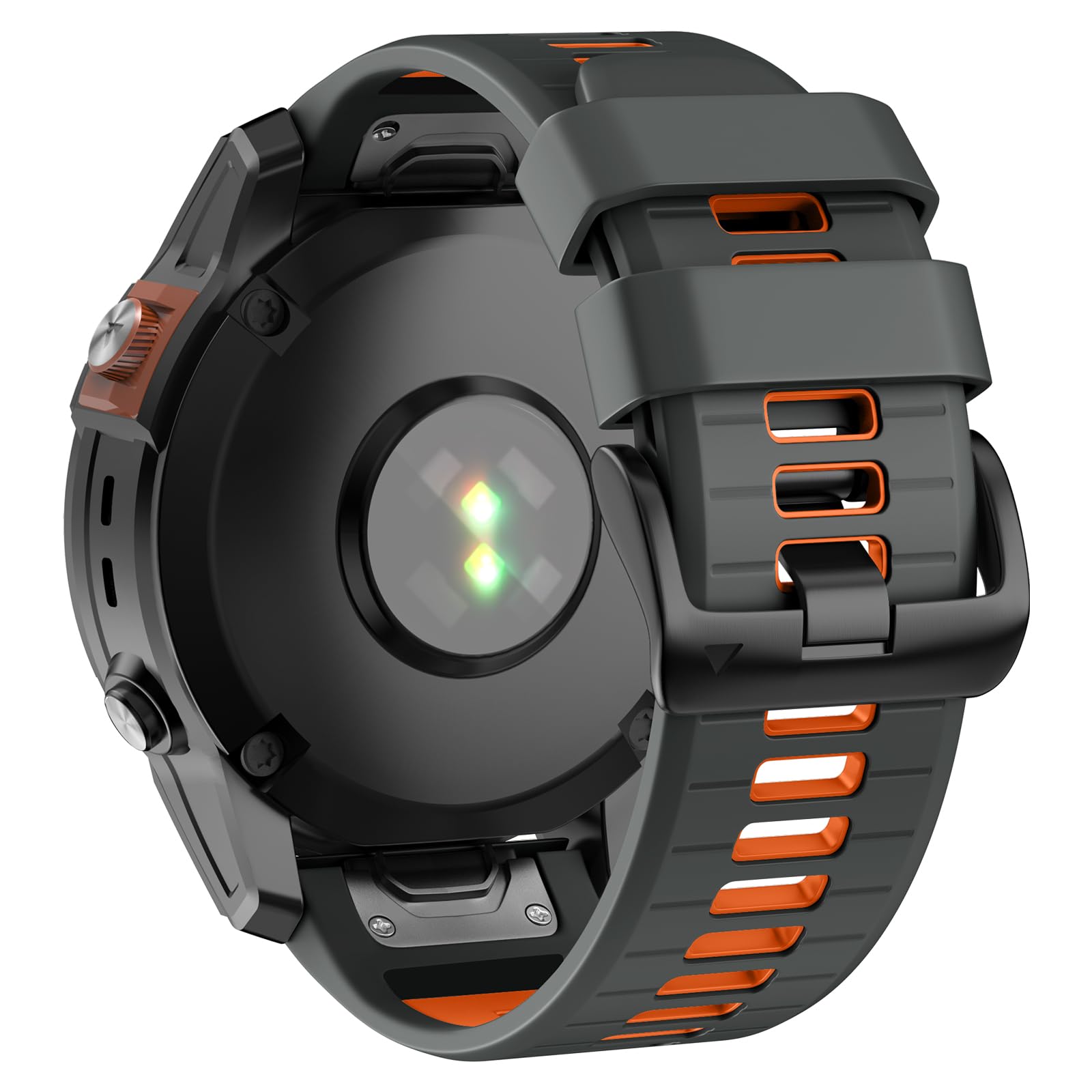 U-LIMVE Watch Strap for Garmin Fenix 8 47mm/Fenix E/Fenix 7/Fenix 7 Pro/Fenix 6/Fenix 6 Pro/Fenix 5/Epix Pro 47mm, 22mm Silicone QuickFit Replacement Bands