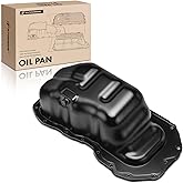 A-Premium Engine Oil Pan Sump with Drain Plug Compatible with Mazda CX-5 CX5 2013-2016, 3 2014-2018, CX-3 CX3 2016-2021, 2.0L