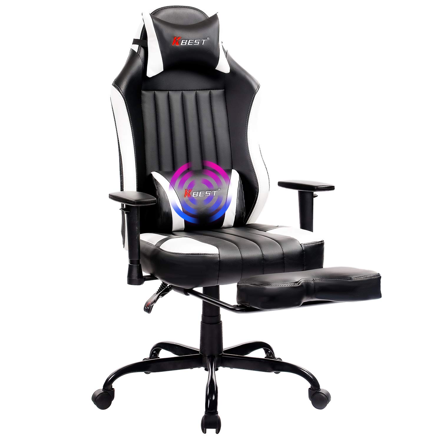 Buy KBEST Massage Gaming Chair High Back Racing PC Computer Desk