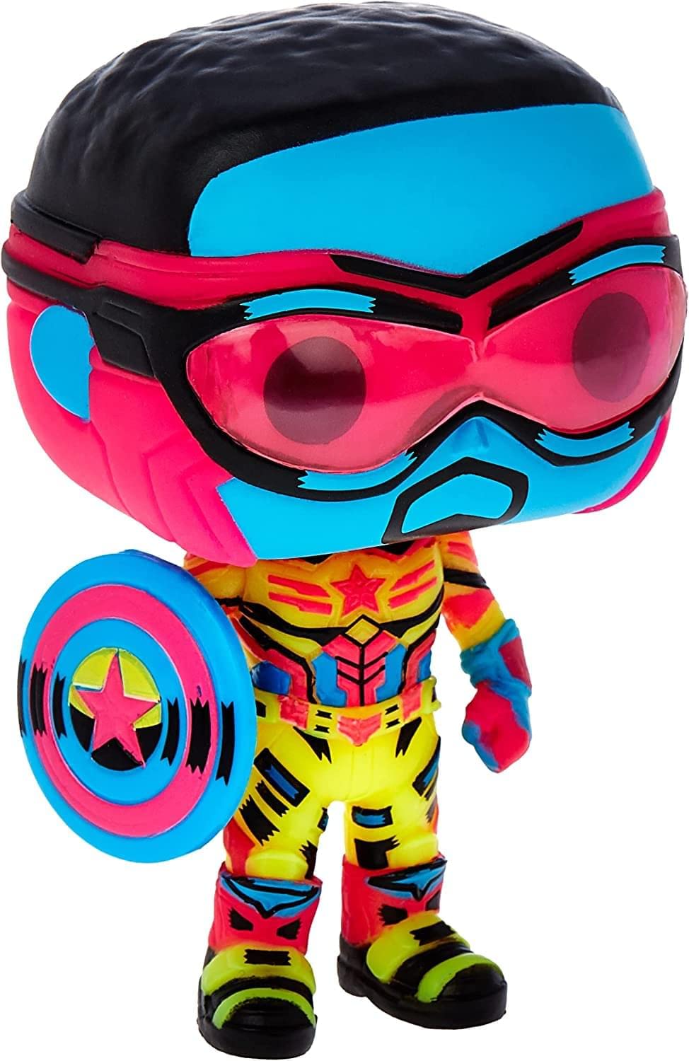 POP! The Falcon and The Winter Soldier 987 - Captain America Blacklight