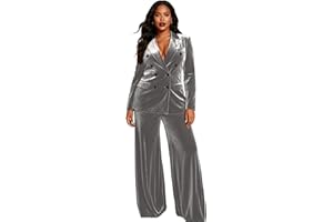 Velvet Womens Suits 2 Piece Pant Suits Tuxedos Pantsuits Set Women Business Pant Suit Work Office
