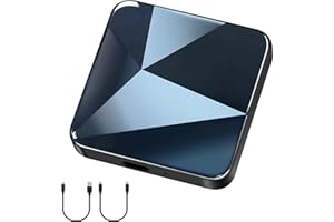 NIZLUZY Wireless CarPlay Adapter Dongle for Apple iPhone - Carplay Wireless Adaptor for Factory Wired CarPlay Cars from 2017,