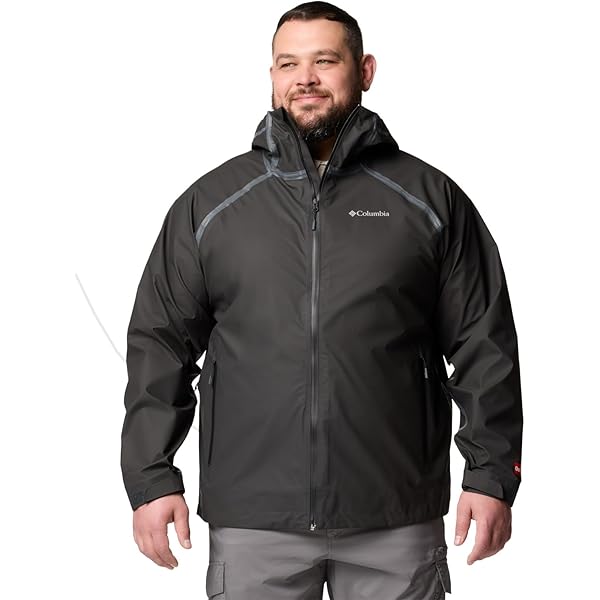Columbia Men's Outdry Ex Diamond Snow Shell Jacket, Black, S at