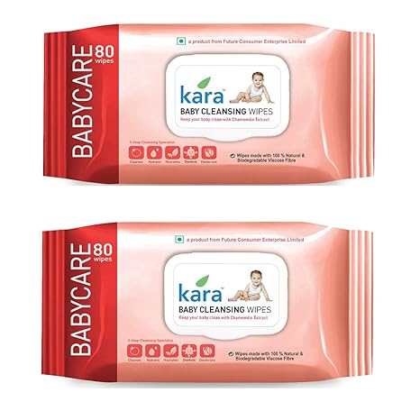 kara baby cleansing wipes
