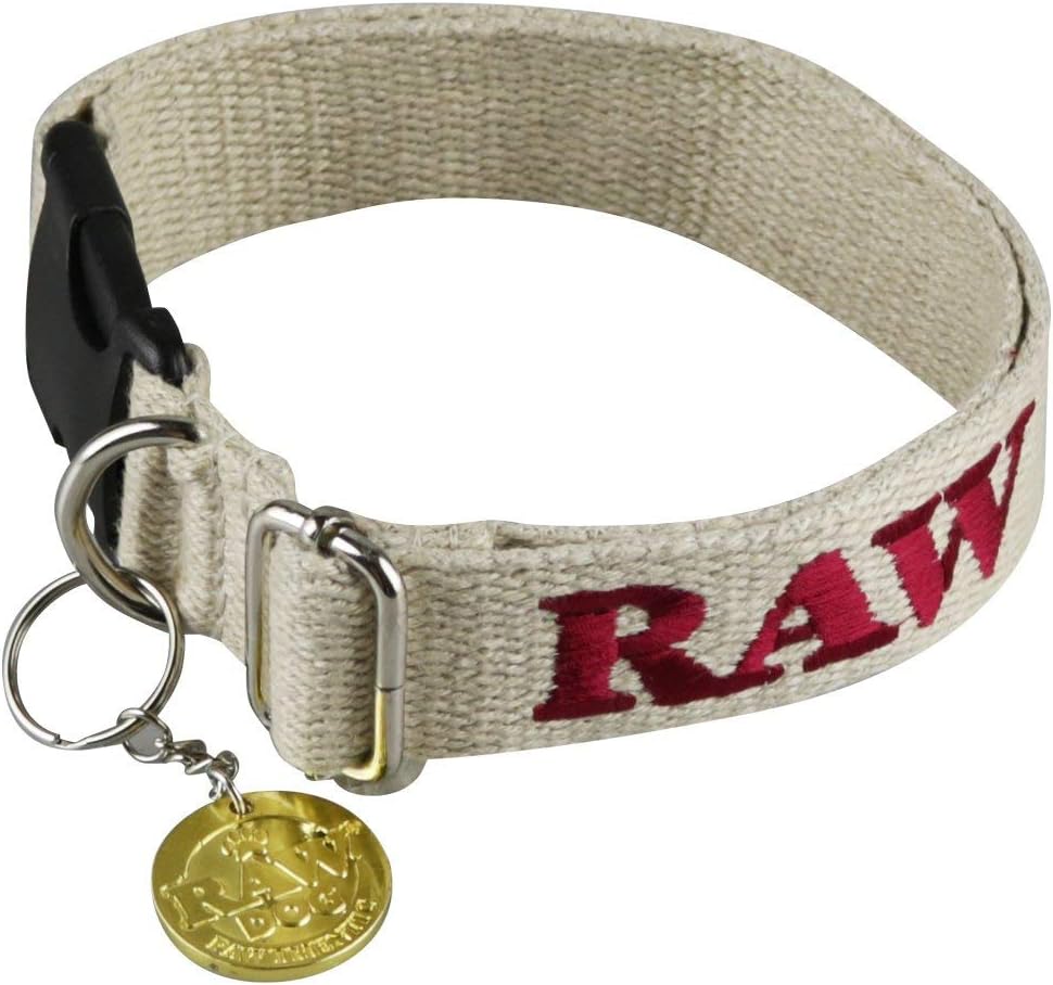 RAW Hemp Dog Collar Large 15" 26" Amazon.ca Pet Supplies