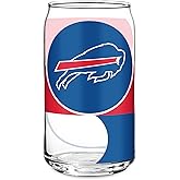 Rico Industries NFL Football Standard 16-oz Can Shaped Glass