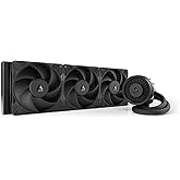 ARCTIC Liquid Freezer III Pro 420 - AIO CPU Cooler, 3 x 140 mm Water Cooling, 38 mm Radiator, PWM Pump, VRM Fan, AMD AM5/AM4,