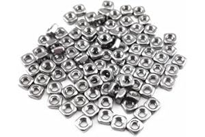 Honbay 100pcs 304 Stainless Steel M3 Square Nuts