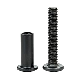 Xrfoiniu 100 Sets Nuts and Bolts Set - M6x35mm
