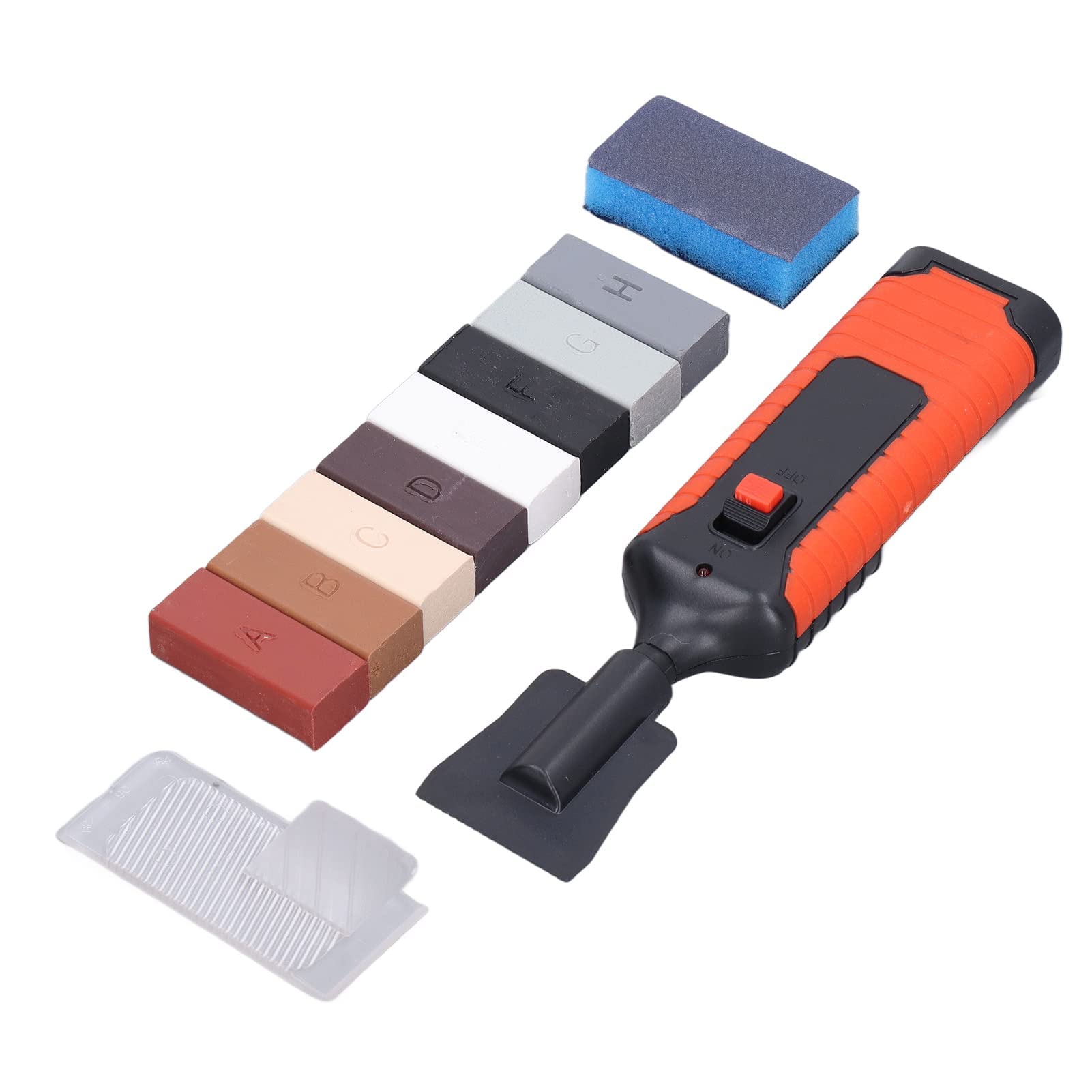 Parquet Repair Kit, Laminate Repair Kit Tiles Wood Repair Kit Wax Wood Putty Hole Repair Scratch Repair for Laminate Parquet Wood Furniture Floor PVC Floor