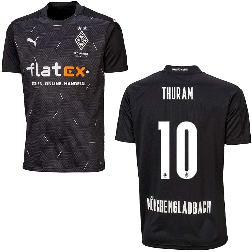 PUMA BMG Borussia MÖNCHENGLADBACH Trikot Away Herren 2020/2021 - THURAM ...