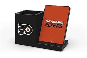 SOAR NHL Wireless Charger and Desktop Organizer, Philadelphia Flyers