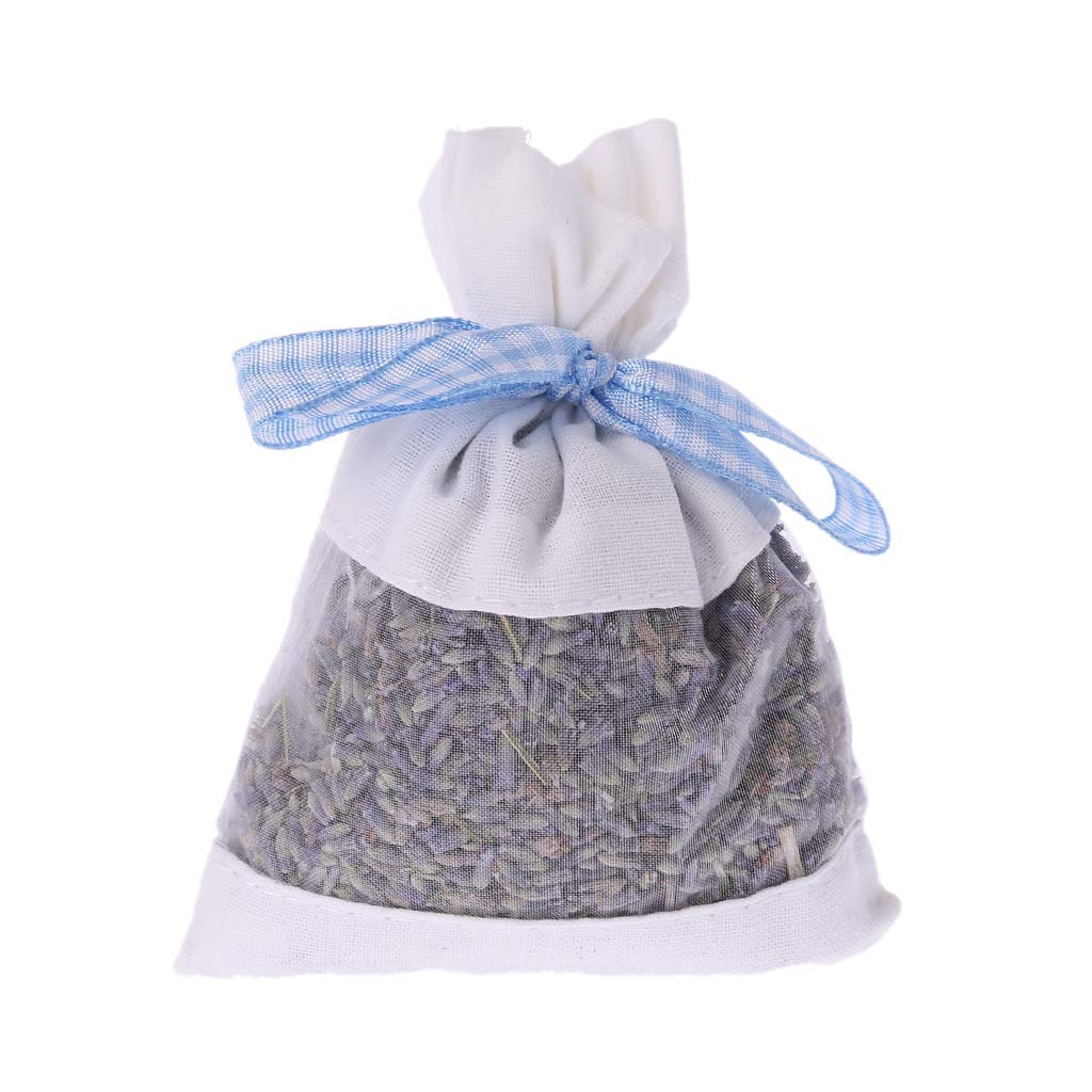 BUBUCAST Real Lavender Organic Dried Flowers Sachets Buds Bag Fragrance Air Fresher Car Home Decor