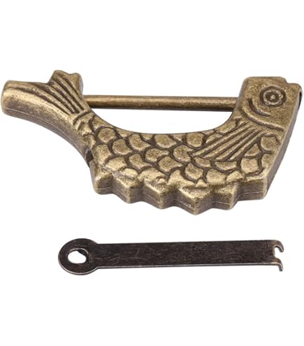 Cadenas Rectangulaires Avec Serrure à Clé Pour Voyage, Boîte à Bijoux De Mariage, Mini Serrures De Matériel De Bagage, Journal Intime, Livre, Valise, 1 Ensemble