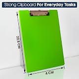 Seco Foldover Clipboard Pack of 4 Assorted Colours view 2
