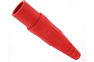 Leviton 16D24-UR 16-Series Taper Nose, Male Plug Contact, Detachable, Cam-Type Connector with Double Set Screw Termination, R