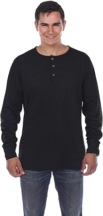 tall slim fit henley