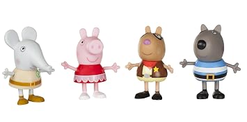 Peppa Pig Fancy Dress Party 4 Figure Pack - 