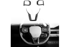 MXtrim for Kia K4 2025 2026 Carbon Black Interior Decorative Full Kit ABS Car Accessories (Steering Cover B Type 1pc)