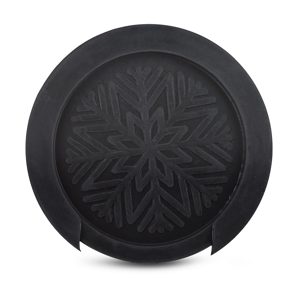 Dilwe Guitar Soundhole Cover, Rubber, Black, 41''/42'' Acoustic Guitar Aperture, 94g