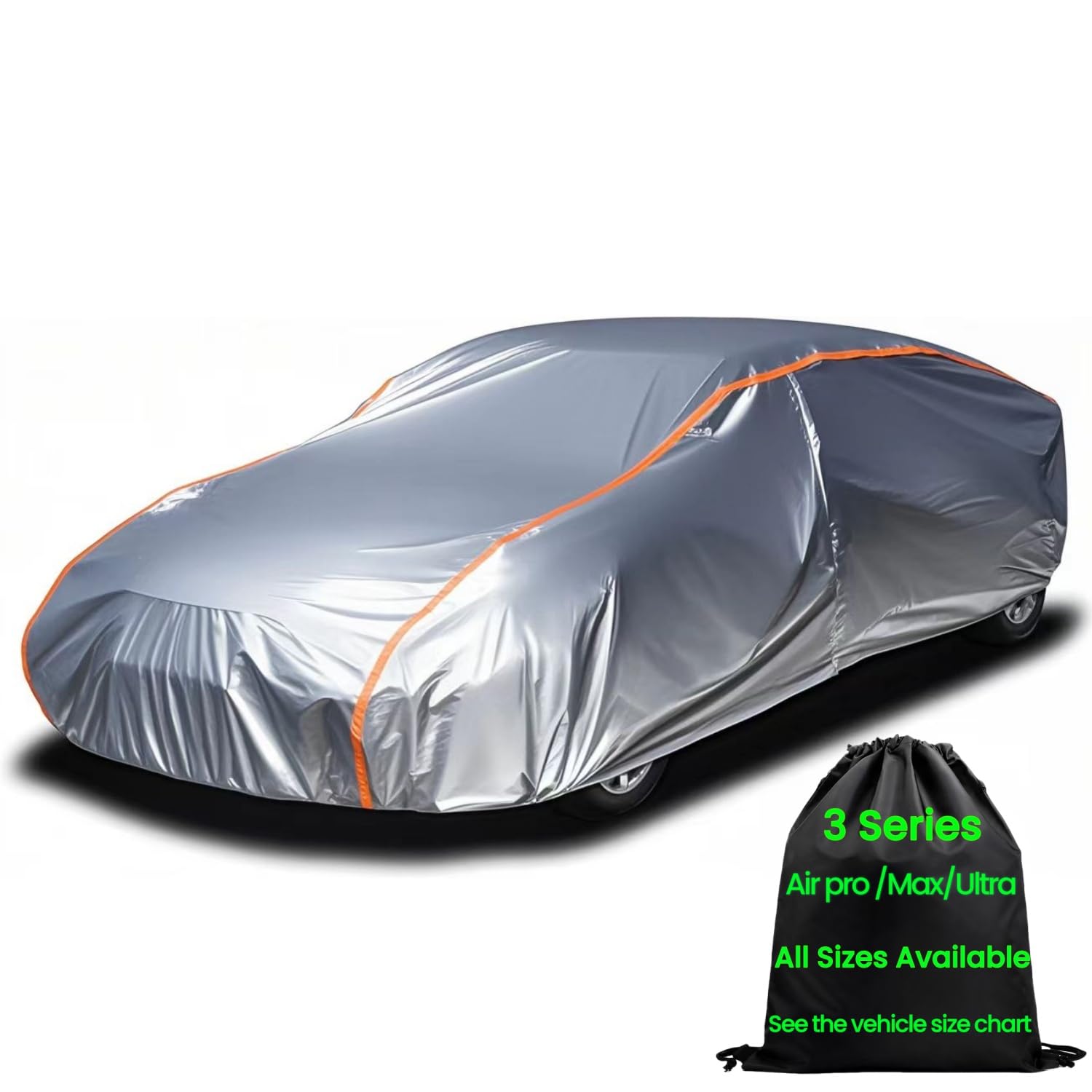 Photo 1 of ANITANT Large Sedan Car Cover Waterproof All Weather Carpa para Carro Outdoor Car Cover for Automobiles Scratch Free Cotton Fit Buick Riviera FIT Under 219"