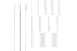 Emperoch 150 Pcs Double Tipped Cotton Swabs, 3 Sizes Electronics Cleaning Cotton Buds, Disposable Precision Cotton Buds with 