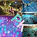 2PCS Swimming Pool Colorful LED Light - Bath Toys Floating Lamp for Kids Baby Toddler - Light Up Your Bathing Time