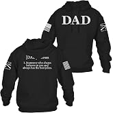 Men's Graphic Dad Defined Hoodie XLarge