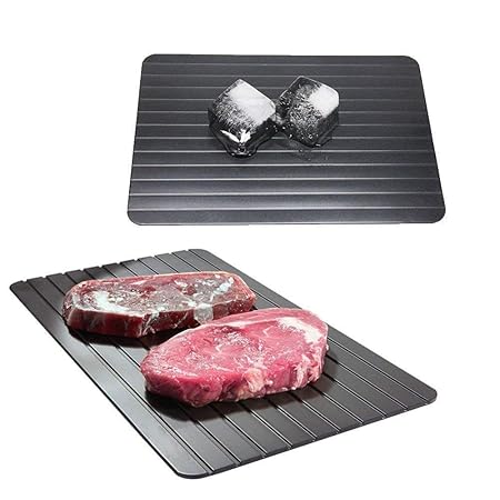 Bandeja Descongelar, con 4 empuñaduras de silicona de color rojo ...