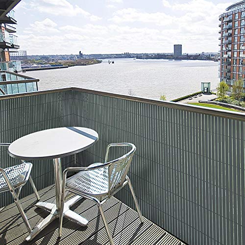 Floordirekt PVC Sichtschutz für Garten, Balkon & Terrasse Sichtschutzzaun | Sichtschutzmatte | Outdoor-Sichtschutz… – Bild 5