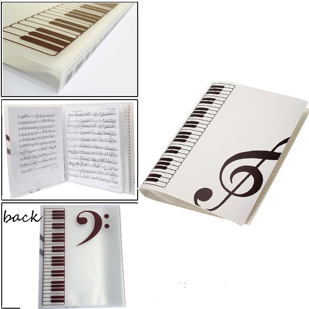 Folder Music Piano Folder Music Sheet Dedicated Chorus Pockets Folder