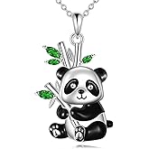 LWQQWL Animal Necklace for Women Necklace 925 Sterling Silver Cute Animal Pendant Necklaces Jewelry Gifts