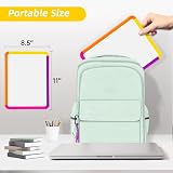 VUSIGN Small White Board 22x28 cm Magnetic Dry Erase with Markers view 4