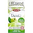 4 Boxes x 36g of Läkerol Dents Apple - Natural White Teeth - Original - Swedish - Sugar Free - Xylitol - Pastilles - Lozenges - Dragees - Drops - Candies - Sweets