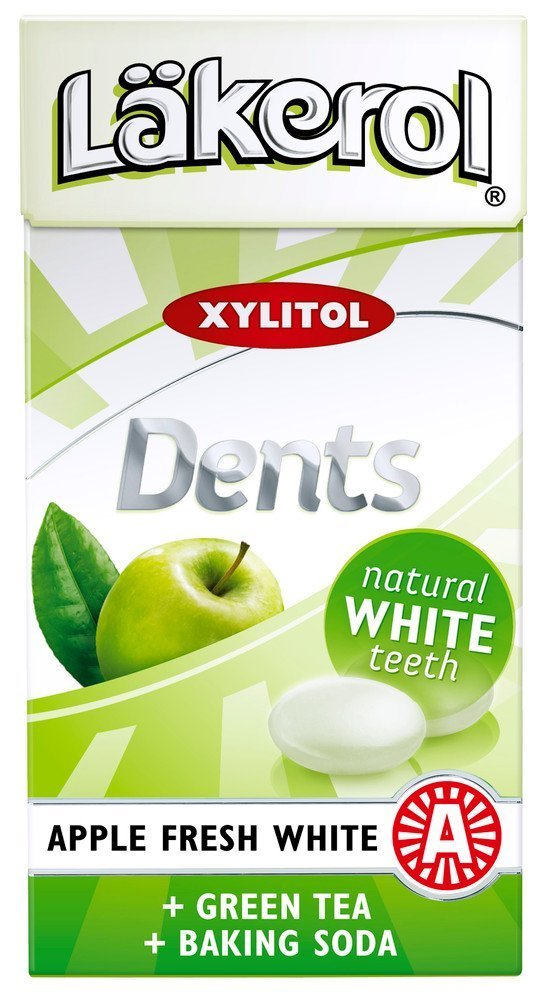 4 Boxes x 36g of Läkerol Dents Lemon + Vitamin C Original Swedish