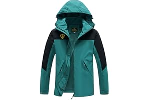 GIISAM Rain Jacket for Women, Women's Waterproof Lightweight Rain Jackets Packable Raincoat Windbreaker Coat with Hood