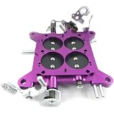 Billet CNC Carburetor Base Plate for Holley 750 CFM 4150 Double Pumper Carb
