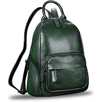 Amazon.com | IVTG Genuine Leather Backpack for Women Vintage 