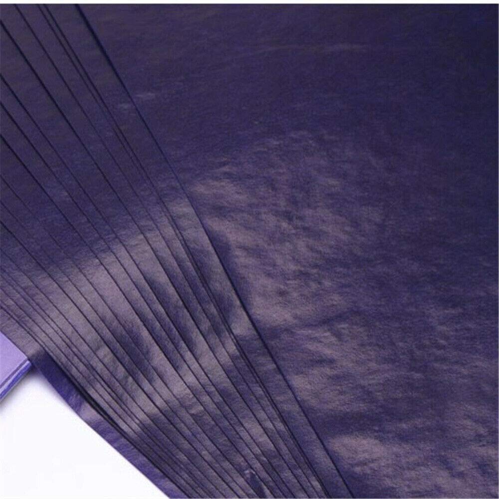 100 Sheets A4 Carbon Transfer Paper Carbon Copy Paper Tracing Paper for Wood, Paper, Canvas and Other Art Surfaces - Blue
