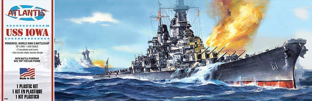 1:535 U.S.S. Iowa Battleship