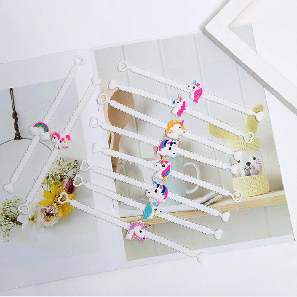 Unicorno Bracciale,SouthStar 30 Set di Articoli con Unicorno, unicorno braccialialetti, unicorno Rings,unicorno unicorno Tatuaggi temporanei per bambini ottimi per regalini per amichette, festa di compleanno