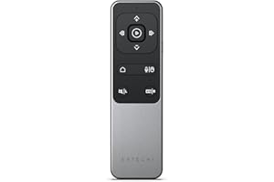 Satechi Bluetooth Remote Control, R2 Multimedia Remote Control in Presentation & Media Mode, for MacBook Air/Pro M5/M4, iPad Air/Pro M5/M4/M3, Not Compatible with Windows 10/11
