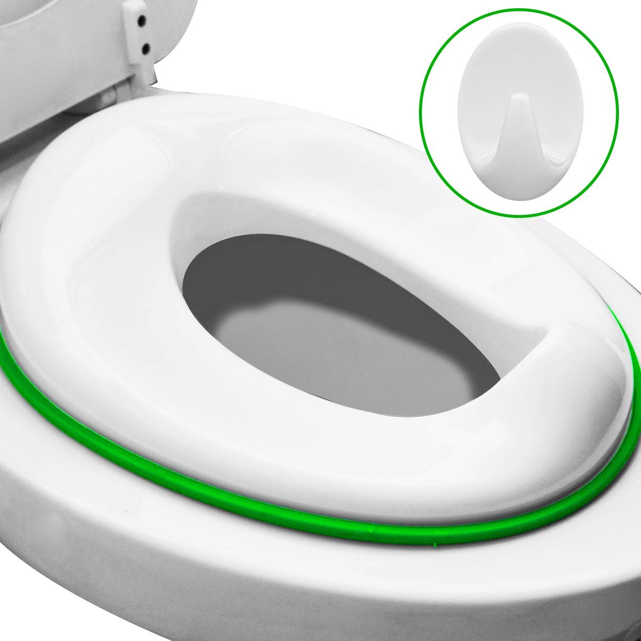 Buy Potty Training Seat Toddler Toilet Seat Cover w/Integrated Splash